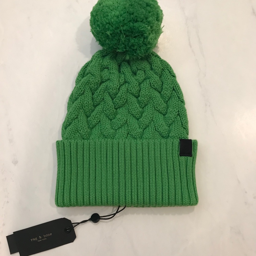 Rag & Bone pompom beanie